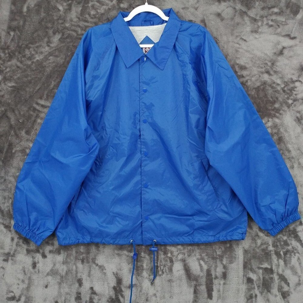 FRANKLIN SPORTS VINTAGE BLUE WINDBREAKER